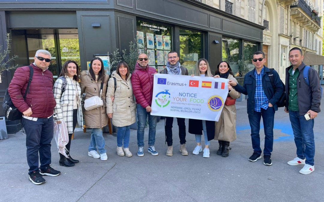 Notice Your Food, Learning, Training and Teaching Activities, Paris 21-27 April 2024